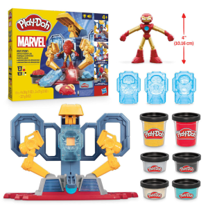 Laboratorio de armaduras Iron Man Marvel Play-Doh Laboratorio de armaduras Iron Man Marvel Play-Doh