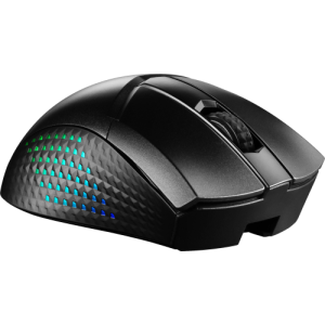 MSI CLUTCH GM51 LIGHTWEIGHT WIRELESS raton Juego mano derecha RF Wireless Bluetooth USB Type-C optico 26000 DPI