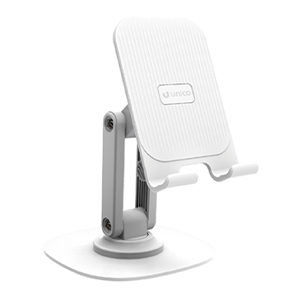 SOPORTE UNICO ESCRITORIO MOVIL BR0411 WHITE HASTA 12,9 GIR