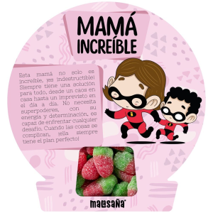 Cajita de chuches Fresitas Mama Increible Cajita de chuches Fresitas Mama Increible