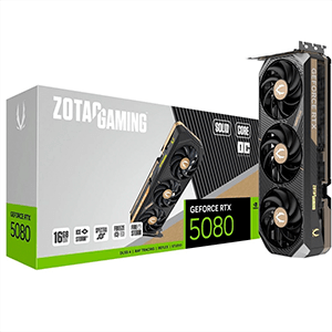 Zotac GeForce RTX 5080 Solid Core OC 16GB GDDR7 - Tarjeta Grafica Gaming