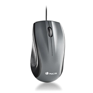 NGS MUSK ratón Universal Ambidextro USB tipo A Laser 1200 DPI