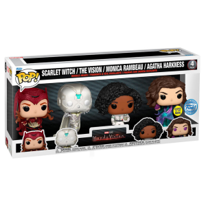 Blister 4 figuras POP Marvel WandaVision Exclusive Blister 4 figuras POP Marvel WandaVision Exclusive