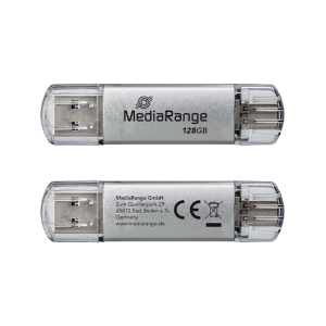 PENDRIVE COMBO 128GB USB 32 MEDIARANGE HIGH P
