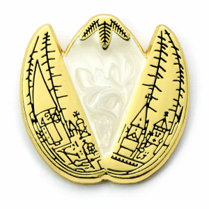 Pin Badge Huevo de oro Harry Potter