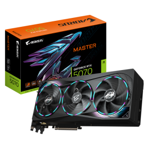 GIGABYTE VGA NVIDIA RTX 5070 AORUS MASTER 12G DDR7