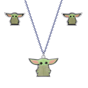 Set Colgante pendientes Baby Yoda Star Wars Set Colgante pendientes Baby Yoda Star Wars