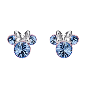 Pendientes Diciembre Minnie Disney plata
