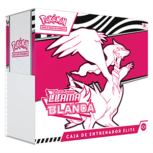 Caja de Entrenador Élite Pokemon Escarlata y Púrpura: Fulgor Negro y Llama Blanca