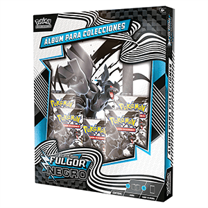 Caja Álbum Pokemon TCG Escarlata y Púrpura: Fulgor Negro y Llama Blanca