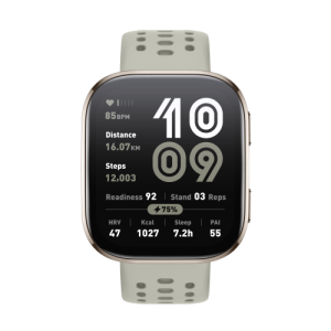 Amazfit Bip 6 Stone 5 cm 197 AMOLED Digital 390 x 450 Pixeles Pantalla tactil Oro GPS satelite