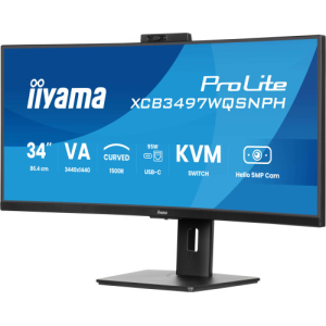 iiyama ProLite XCB3497WQSNPH-B1 pantalla para PC 86,4 cm (34") 3440 x 1440 Pixeles UltraWide Quad HD LED Negro