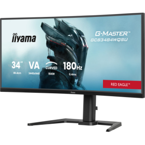 MONITOR IIYAMA G-MASTER GCB3484WQSU-B1 34 CURVATURA 1500R 180HZ 500CD MONITOR IIYAMA G-MASTER GCB3484WQSU-B1 34 CURVATURA 1500R 180HZ 500CD