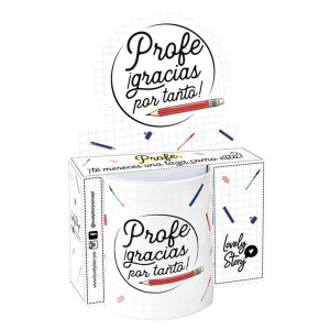 Taza Profe Gracias Por Tanto 330ml