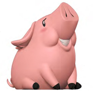 Figura hucha Hawk The Seven Deadly Sins 12cm