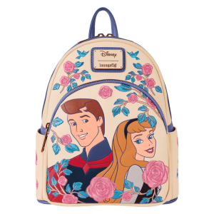Mochila Aurora Principe La Bella Durmiente Disney Loungefly 26cm Mochila Aurora Principe La Bella Durmiente Disney Loungefly 26cm