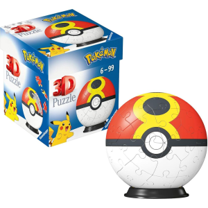 Puzzle 3D Poke Ball Pokemon 54pzs Puzzle 3D Poke Ball Pokemon 54pzs