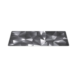 ENDORFY Crystal Black XL Alfombrilla de ratón para juegos Negro, Gris, Blanco