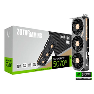 Zotac GeForce RTX 5070 TI Solid SFF OC 16GB GDDR7 - Tarjeta Grafica Gaming para PC GAMING en GAME.es