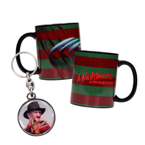 Taza Llavero metalico Pesadilla Elm Street