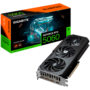 Gigabyte GeForce RTX 5060 Gaming OC 8GB GDDR7 - Tarjeta Grafica Gaming