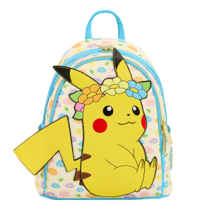 Mochila Floral Pikachu Pokemon Loungefly Mochila Floral Pikachu Pokemon Loungefly