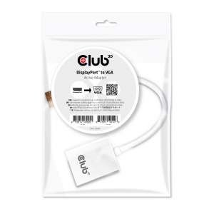 ADAPTADOR ACTIVO CLUB3D DP A VGA WHITE en GAME.es