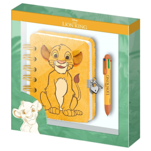 Diario peluche Boligrafo El Rey Leon Disney