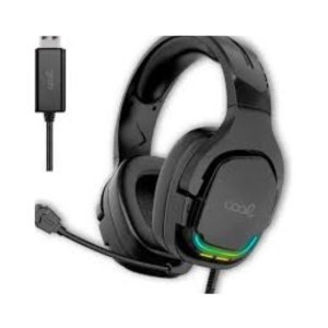 AURICULARES GAMING COOL TUNED USB 71 BLACK