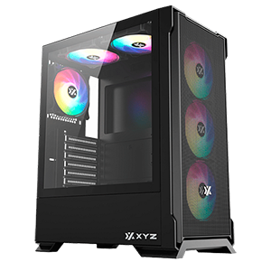 TORRE ATX XYZ AIRONE 300 X MESH BLACK