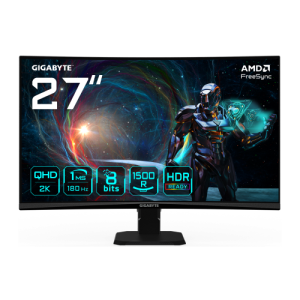 Gigabyte GS27QCA 27´´ -  VA Super Speed - 2K QHD - 180Hz - Curvo - Monitor Gaming