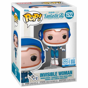Figura POP Marvel Los 4 Fantasticos Mujer invisible Figura POP Marvel Los 4 Fantasticos Mujer invisible