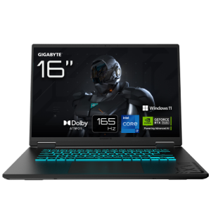 GIGABYTE GAMING A16 CWH Portátil Gaming - 16,0“, 165Hz WQXGA, Intel Core i7-13620H, NVIDIA RTX 5070, 32GB DDR5 5200MHz, 1TB Gen4 en GAME.es