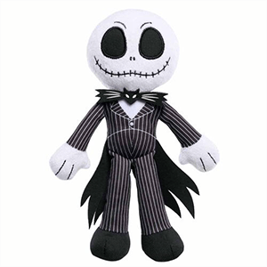 Peluche Perfumado y con sonido Pesadilla antes de Navidad Jack Skellington de 20 cm