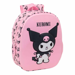 Safta 622548890 mochila Mochila escolar Negro, Rosa