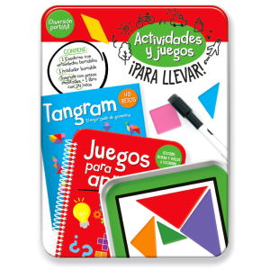 Kit Actividades Portatil Tangram espaI±ol