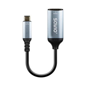 ADAPTADOR SAVIO AK-78 USB-C HDMI H 60 HZ SILV en GAME.es
