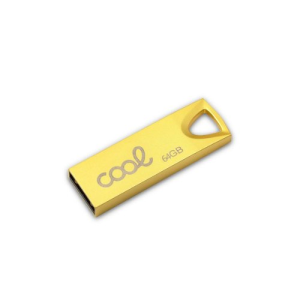 PENDRIVE 64GB USB 20 COOL METAL KEY DORADO PENDRIVE 64GB USB 20 COOL METAL KEY DORADO