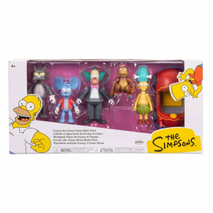 Blister 6 figuras Los Simpsons 7cm