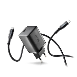 NGS BUD 65W-C Universal Negro Corriente alterna Carga rápida Interior