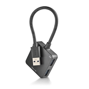 NGS IHUB 3.0 TINY USB 3.2 Gen 1 (3.1 Gen 1) Type-A 5000 Mbit/s Negro