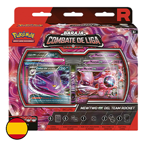 Baraja de cartas Pokémon Mewtwo Ex Team Rocket - Español - TCG para Merchandising en GAME.es