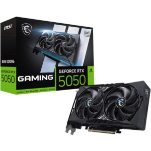 MSI GeForce RTX 5050 Gaming OC 8G GDDR6 - Tarjeta Grafica Gaming