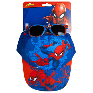 Set gorra gafas sol Spiderman Marvel