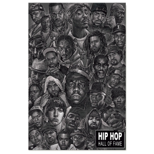 Poster Todas las Estrellas Hip Hop