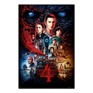Poster Casa Vecna Stranger Things 4 en GAME.es