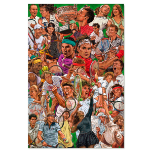 Poster Leyendas del Tenis