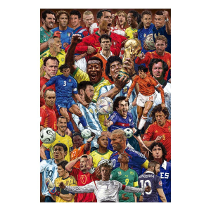 Poster Leyendas del Fubtol