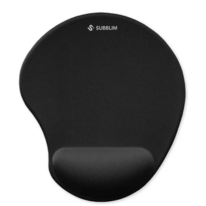 SUBBLIM SUBMP-04E050 alfombrilla para ratón Negro
