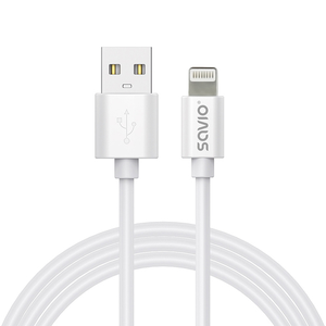 Savio CL-192 cable USB USB 2.0 1 m USB A Blanco